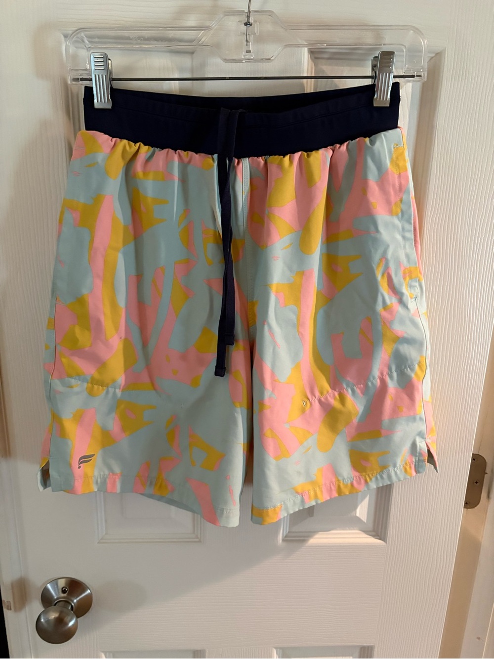 Fabletics Men's Pastel Abstract Print Shorts